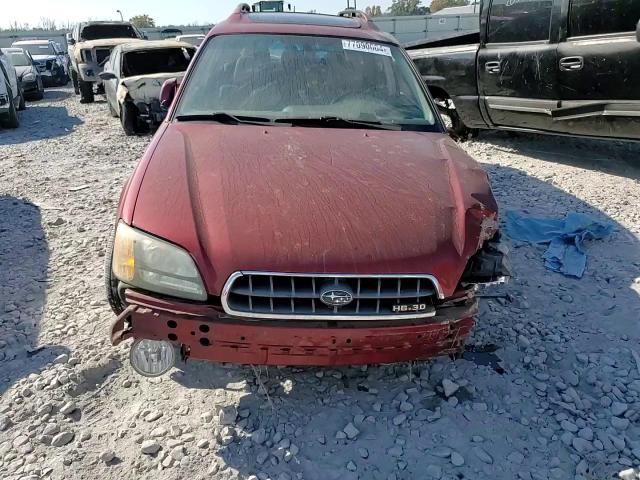 2003 Subaru Legacy Outback H6 3.0 Ll Bean VIN: 4S3BH806737658284 Lot: 77090004