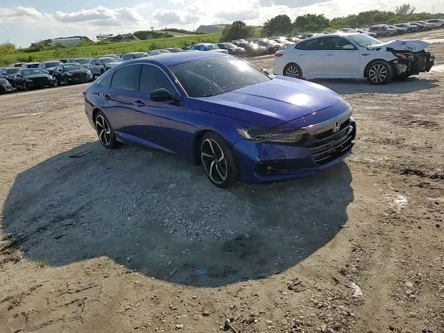 2021 Honda Accord Sport VIN: 1HGCV1F35MA066826 Lot: 75402114