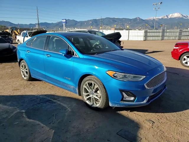 2019 Ford Fusion Titanium VIN: 3FA6P0RU0KR182464 Lot: 76996164