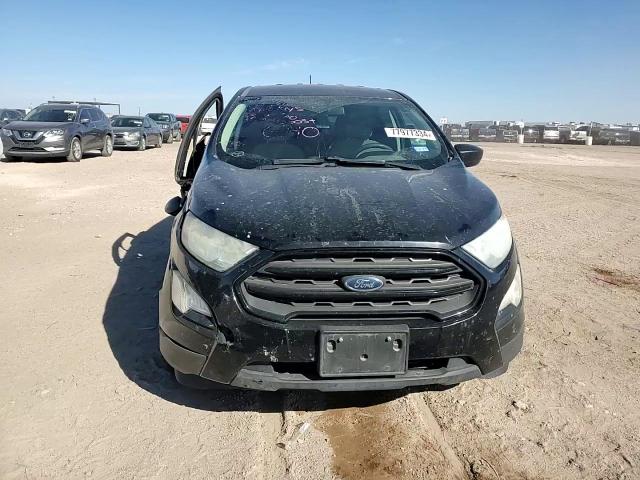 2018 Ford Ecosport S VIN: MAJ3P1RE3JC206190 Lot: 77977334