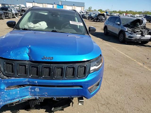 2018 Jeep Compass Latitude VIN: 3C4NJDBB4JT360255 Lot: 75344224