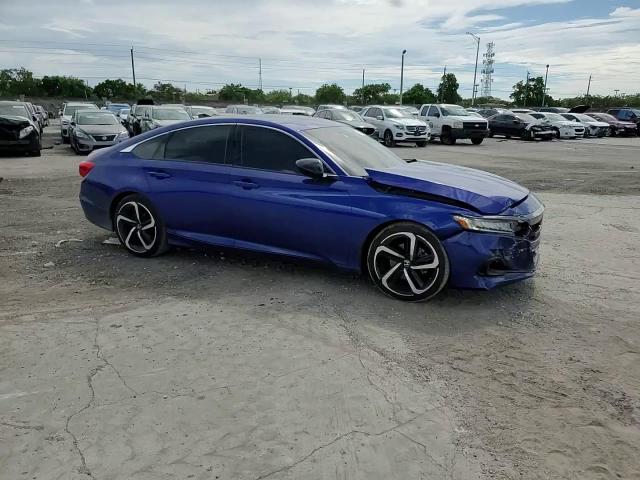 2022 Honda Accord Sport Se VIN: 1HGCV1F46NA091180 Lot: 74181154