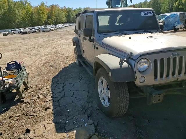 2017 Jeep Wrangler Unlimited Sport VIN: 1C4BJWDG2HL500493 Lot: 75662174