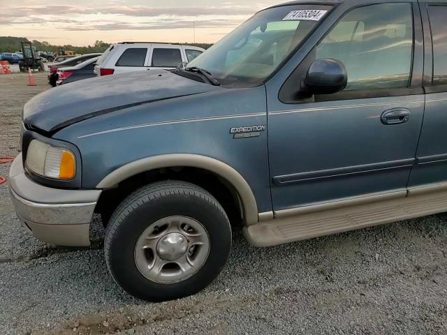 2000 Ford Expedition Eddie Bauer VIN: 1FMPU18L4YLA77127 Lot: 74105304