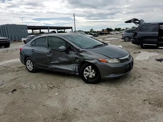 2012 Honda Civic Lx VIN: 19XFB2F52CE088693 Lot: 74758494