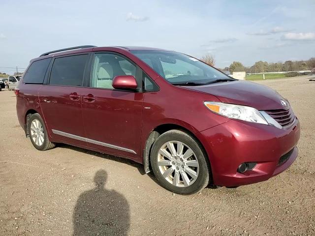 2017 Toyota Sienna Le VIN: 5TDJZ3DCXHS180855 Lot: 78672994