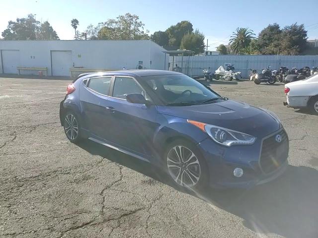 2017 Hyundai Veloster Turbo VIN: KMHTC6AE8HU316991 Lot: 78545564