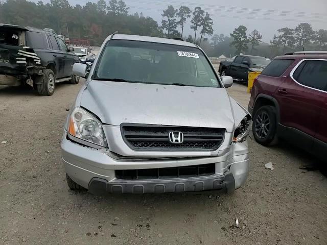 2005 Honda Pilot Ex VIN: 2HKYF18405H539081 Lot: 78102644