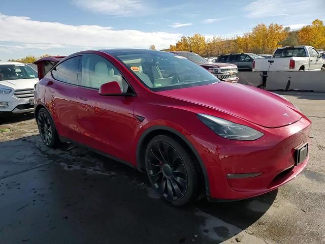 2022 Tesla Model Y VIN: 7SAYGDEF4NF547187 Lot: 75938854