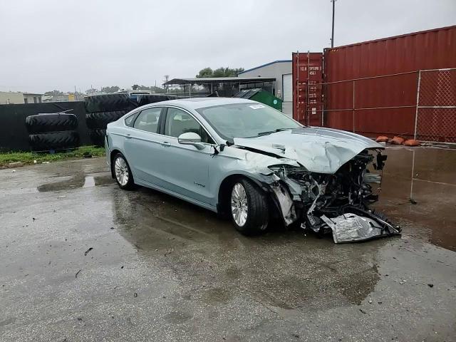 2014 Ford Fusion Se Hybrid VIN: 3FA6P0LU1ER350545 Lot: 74818564