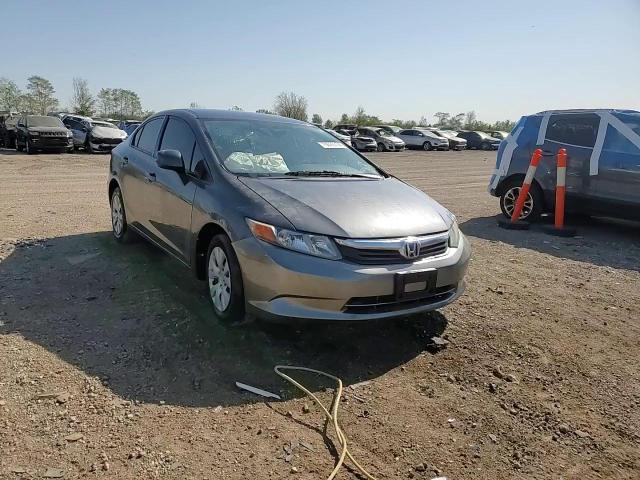 2012 Honda Civic Lx VIN: 19XFB2F57CE103611 Lot: 75025374