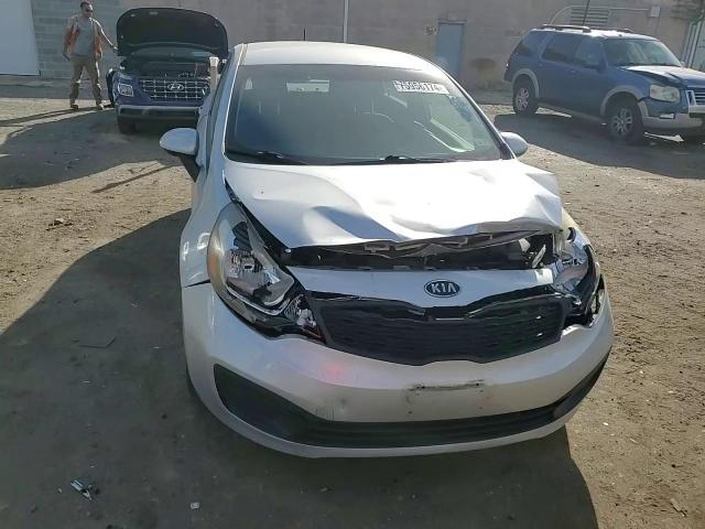 2012 Kia Rio Lx VIN: KNADM4A3XC6093968 Lot: 75956174