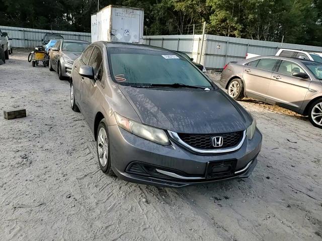 2013 Honda Civic Lx VIN: 2HGFB2F57DH586606 Lot: 75857574