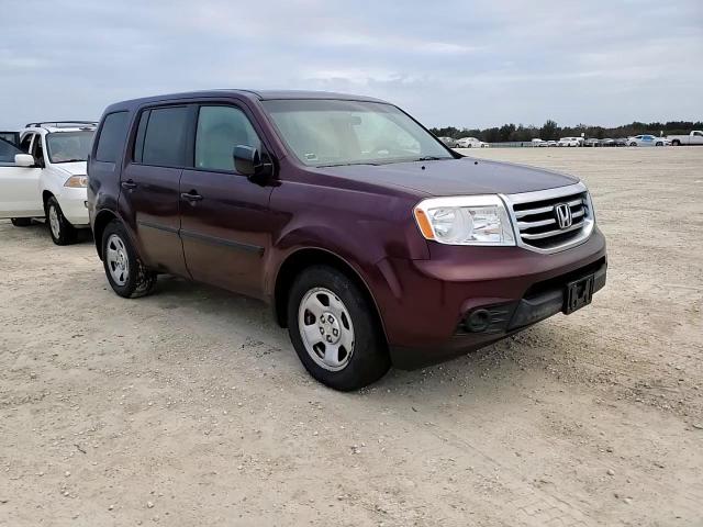 2012 Honda Pilot Lx VIN: 5FNYF4H23CB018691 Lot: 76068544