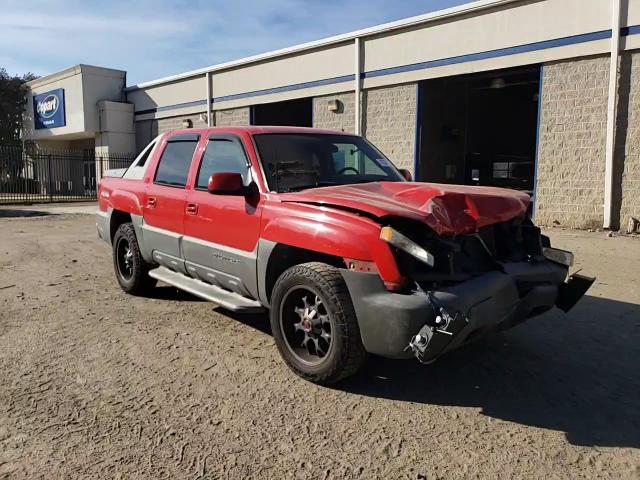 2002 Chevrolet Avalanche K1500 VIN: 3GNEK13T12G160860 Lot: 76321274