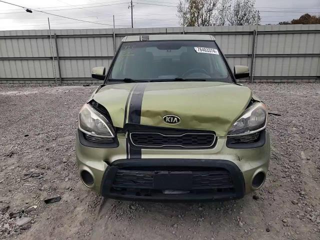 2013 Kia Soul + VIN: KNDJT2A62D7534026 Lot: 78403374