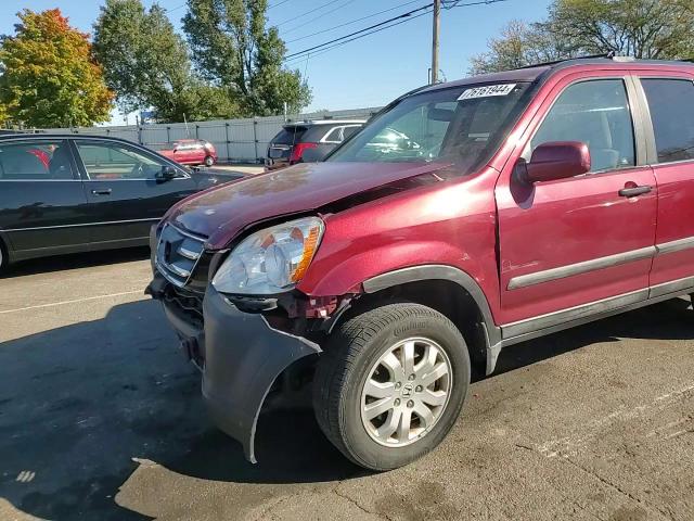 2006 Honda Cr-V Ex VIN: SHSRD78816U411845 Lot: 76161944