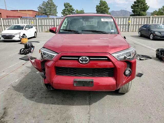 2022 Toyota 4Runner Sr5 VIN: JTEEU5JR0N5258187 Lot: 76174434