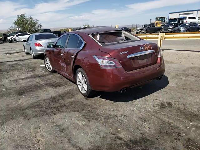 2012 Nissan Maxima S VIN: 1N4AA5AP8CC840210 Lot: 75368244