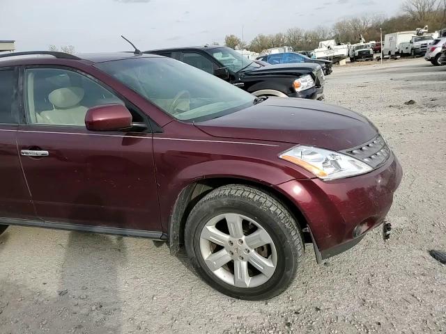 2007 Nissan Murano Sl VIN: JN8AZ08W97W656759 Lot: 78524544