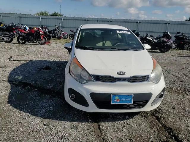 2013 Kia Rio Ex VIN: KNADN5A3XD6239211 Lot: 73943234