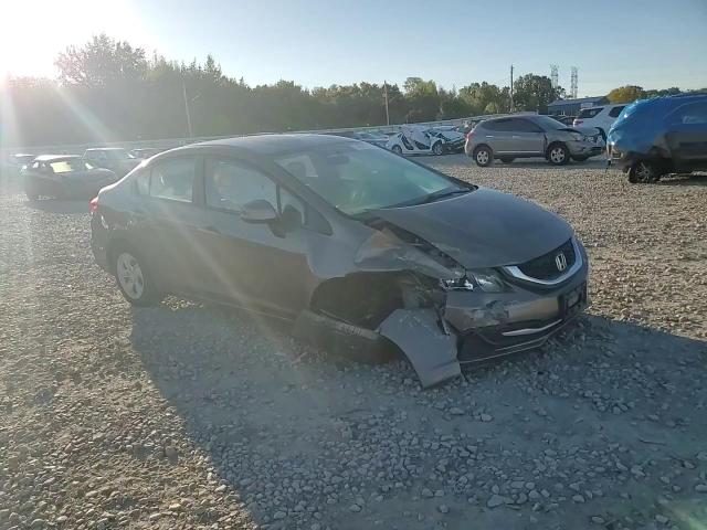 2013 Honda Civic Lx VIN: 2HGFB2F58DH529623 Lot: 74835124