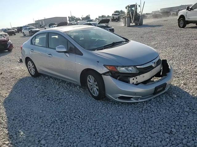 2012 Honda Civic Ex VIN: 2HGFB2F89CH553843 Lot: 74040684