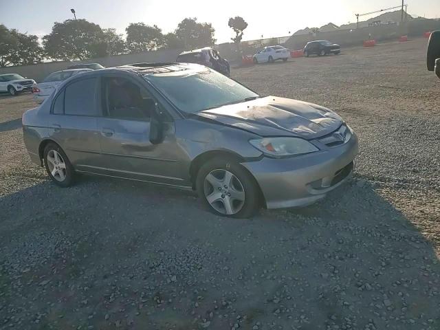 2004 Honda Civic Ex VIN: 2HGES26764H585346 Lot: 78302934