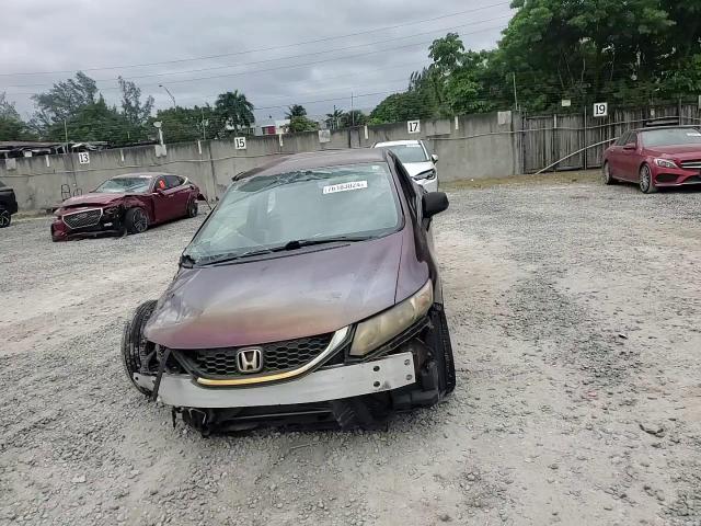 2014 Honda Civic Lx VIN: 19XFB2F50EE017818 Lot: 76183024
