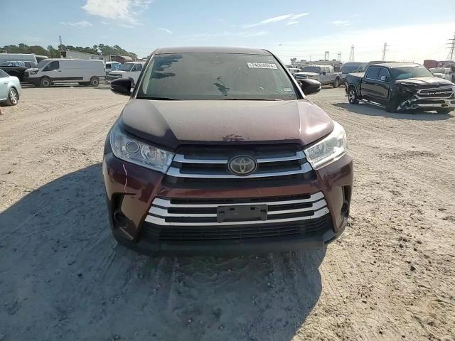 2018 Toyota Highlander Le VIN: 5TDZZRFH9JS263553 Lot: 74604804