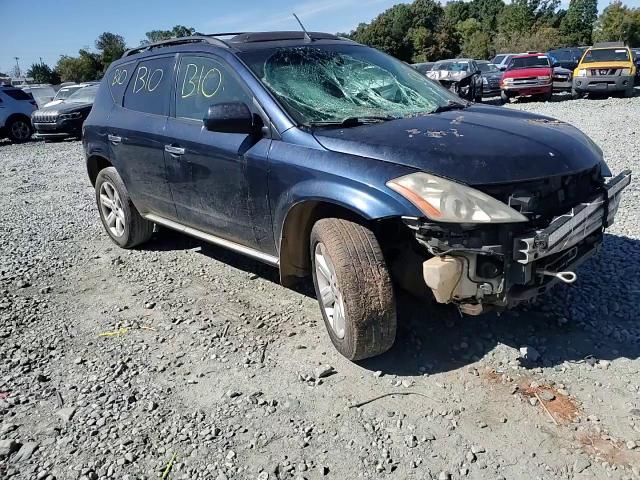 2006 Nissan Murano Sl VIN: JN8AZ08W16W532810 Lot: 75893674