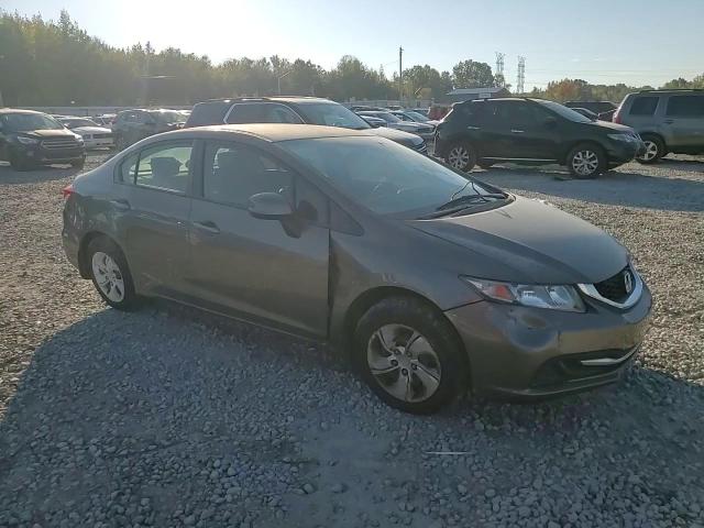 2013 Honda Civic Lx VIN: 2HGFB2F59DH501796 Lot: 78263444