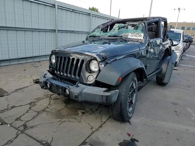 2016 Jeep Wrangler Sport VIN: 1C4AJWAG2GL277757 Lot: 75348254