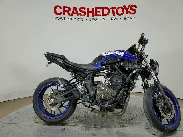 2020 Yamaha Mt07 VIN: JYARM27E4LA007097 Lot: 74722854