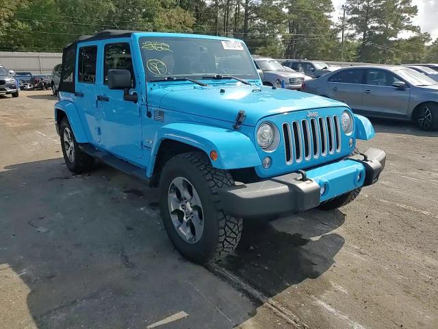 2017 Jeep Wrangler Unlimited Sahara VIN: 1C4BJWEG3HL697074 Lot: 78175714