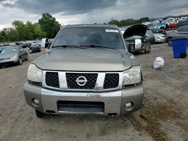 2007 Nissan Titan Xe VIN: 1N6AA07B37N219862 Lot: 74023324