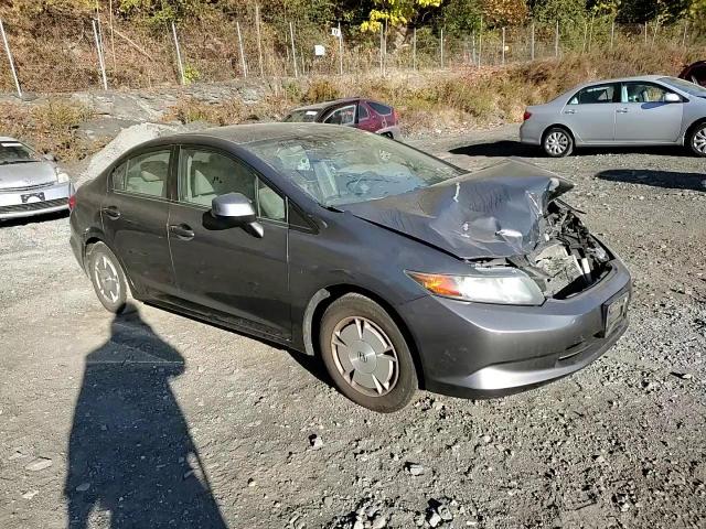 2012 Honda Civic Hf VIN: 2HGFB2F67CH522041 Lot: 76242414