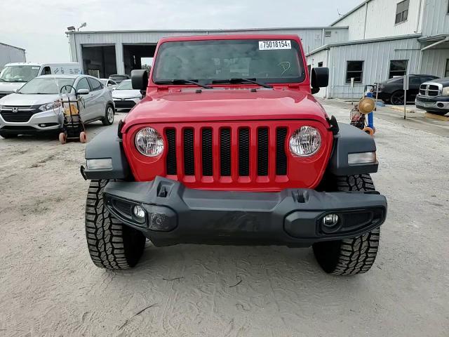 2018 Jeep Wrangler Unlimited Sport VIN: 1C4HJXDG0JW139219 Lot: 75018154