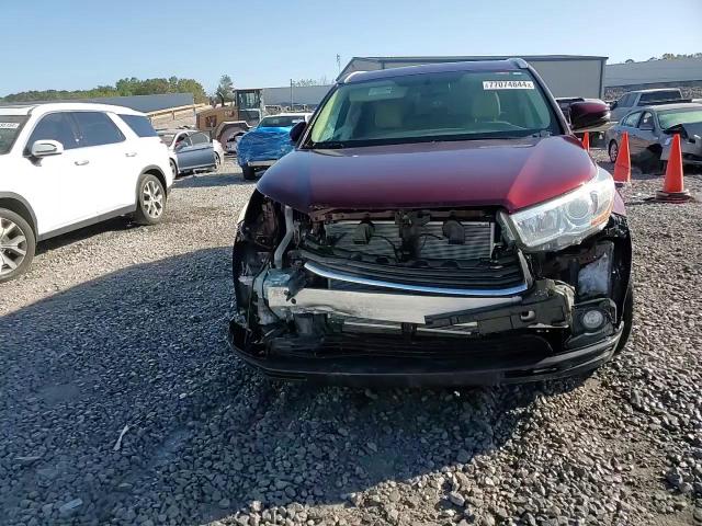 2016 Toyota Highlander Xle VIN: 5TDKKRFH8GS154967 Lot: 77074844