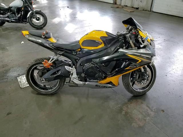 2008 Suzuki Gsx-R600 VIN: JS1GN7EA282105501 Lot: 77448084