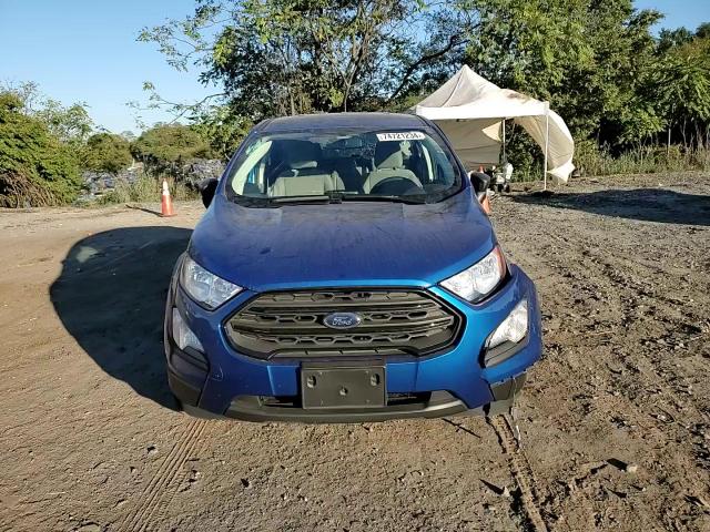 2020 Ford Ecosport S VIN: MAJ6S3FL4LC383019 Lot: 74721234