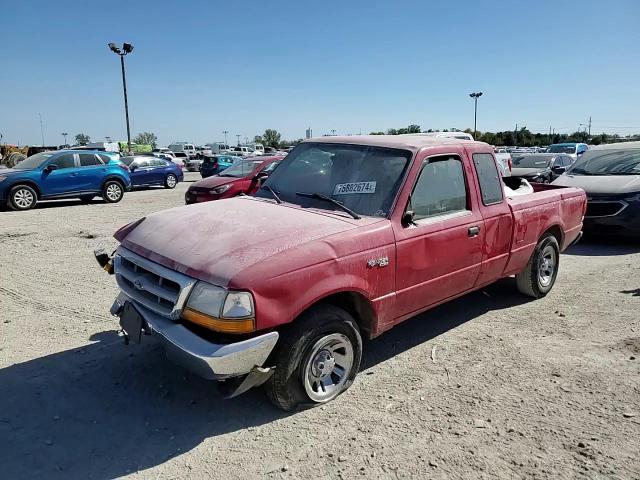 1999 Ford Ranger Super Cab VIN: 1FTYR14V7XTA68633 Lot: 75882674