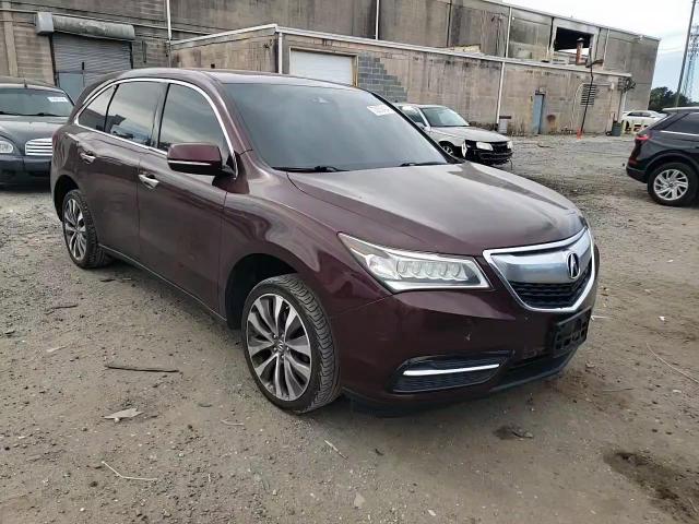 2016 Acura Mdx Technology VIN: 5FRYD4H42GB049104 Lot: 73659434