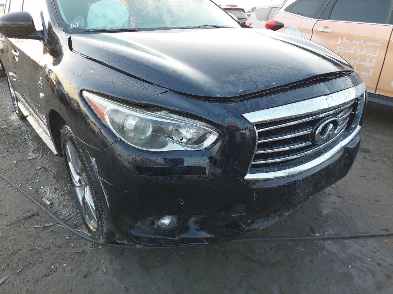 5N1AL0MM6EC520875 Auction: COPART UAE Lot: 78556114 Location: DUBAI INDUSTRIAL CITY - DUBAI 5N1AL0MM6EC520875 INFI QX60 2014 BLACK Photo 9
