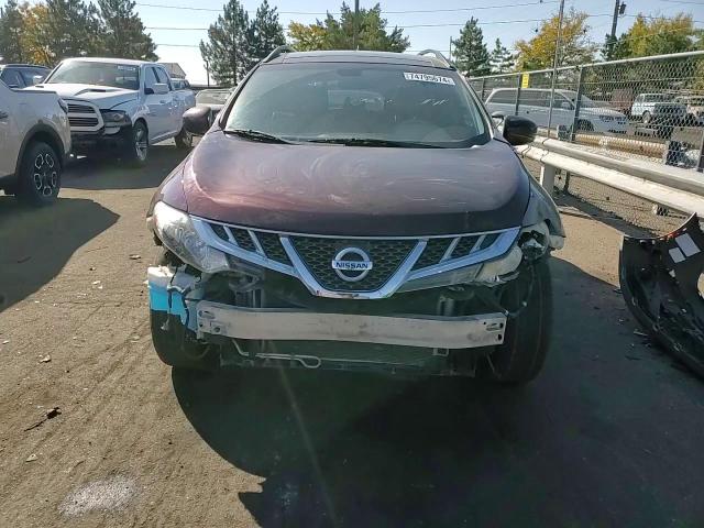 2014 Nissan Murano S VIN: JN8AZ1MU0EW400825 Lot: 74795674