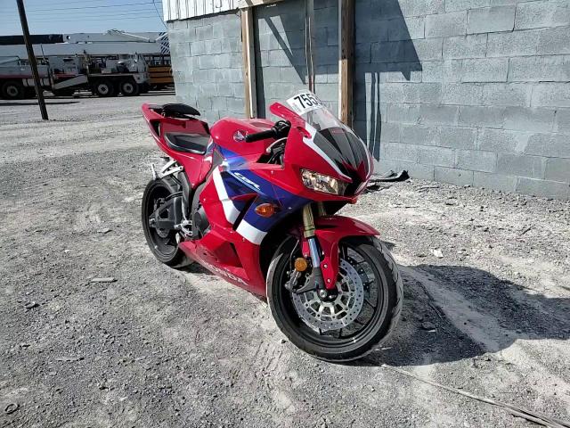 2024 Honda Cbr600 Rr VIN: JH2PC40J6RK100506 Lot: 75536284