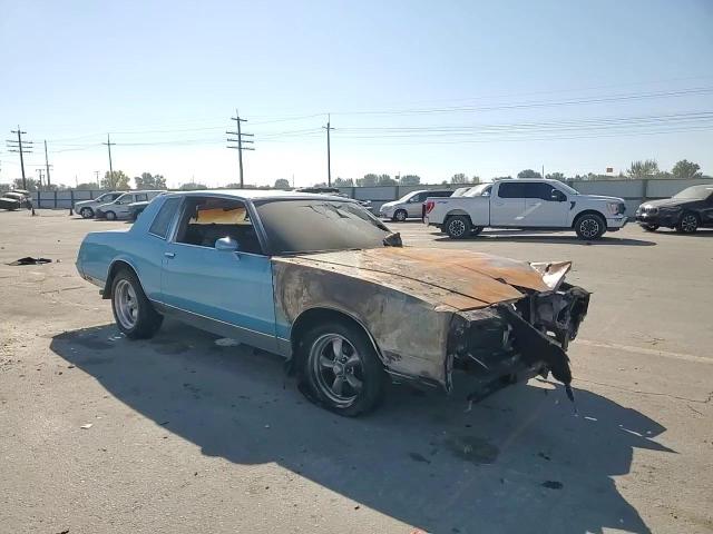 1985 Chevrolet Monte Carlo VIN: 1G1GZ37Z2FR127808 Lot: 76112524