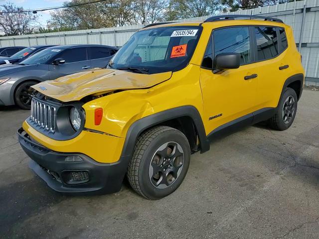 2018 Jeep Renegade Sport VIN: ZACCJBAB6JPH71466 Lot: 75535794