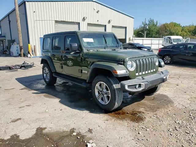 2021 Jeep Wrangler Unlimited Sahara VIN: 1C4HJXEGXMW505805 Lot: 73021404