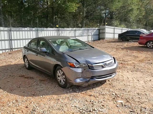 2012 Honda Civic Lx VIN: 19XFB2F56CE012734 Lot: 78836364